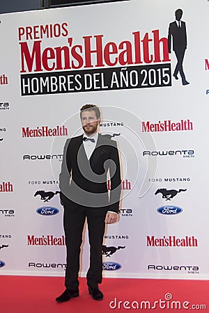 Menâ€™s Health Man of the Year 2015 Awards in Madrid, Spain Editorial Stock Photo